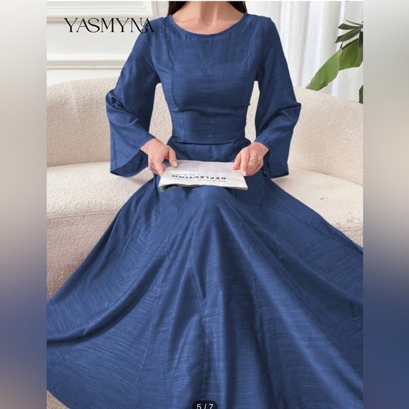 Plain&simple daily wear lightweight dress, Size XL, but fits more like a Large. - Picture 3 of 9